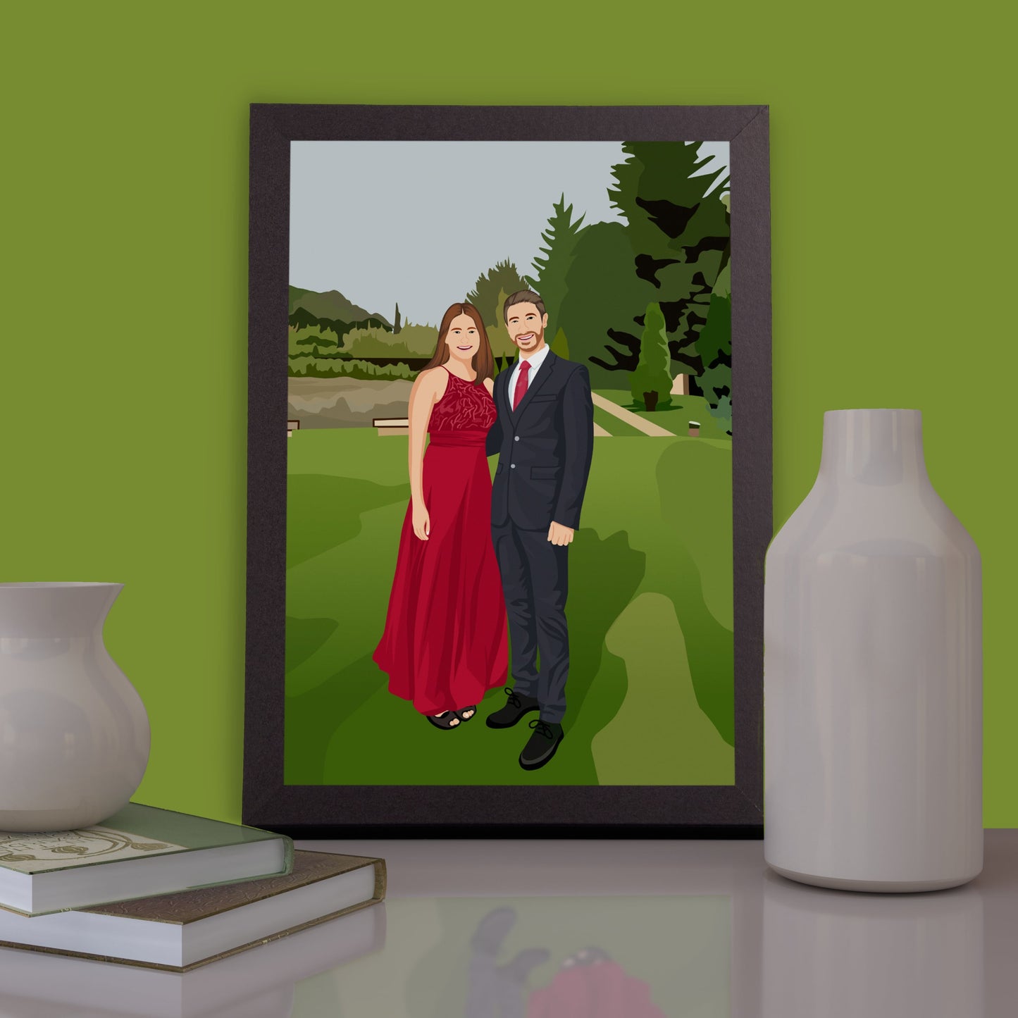 Gifts for Weddings - Personalized Cartoon Illustrations 